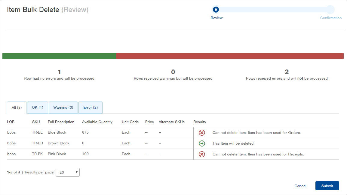 sharepoint list bulk delete items